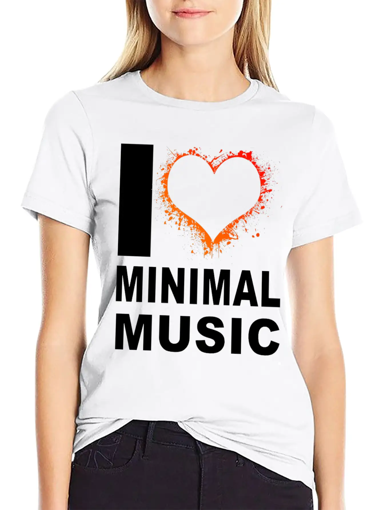 I LOVE MINIMAL 2 Breathable Soft Cotton T-Shirt – Timeless Casual Look