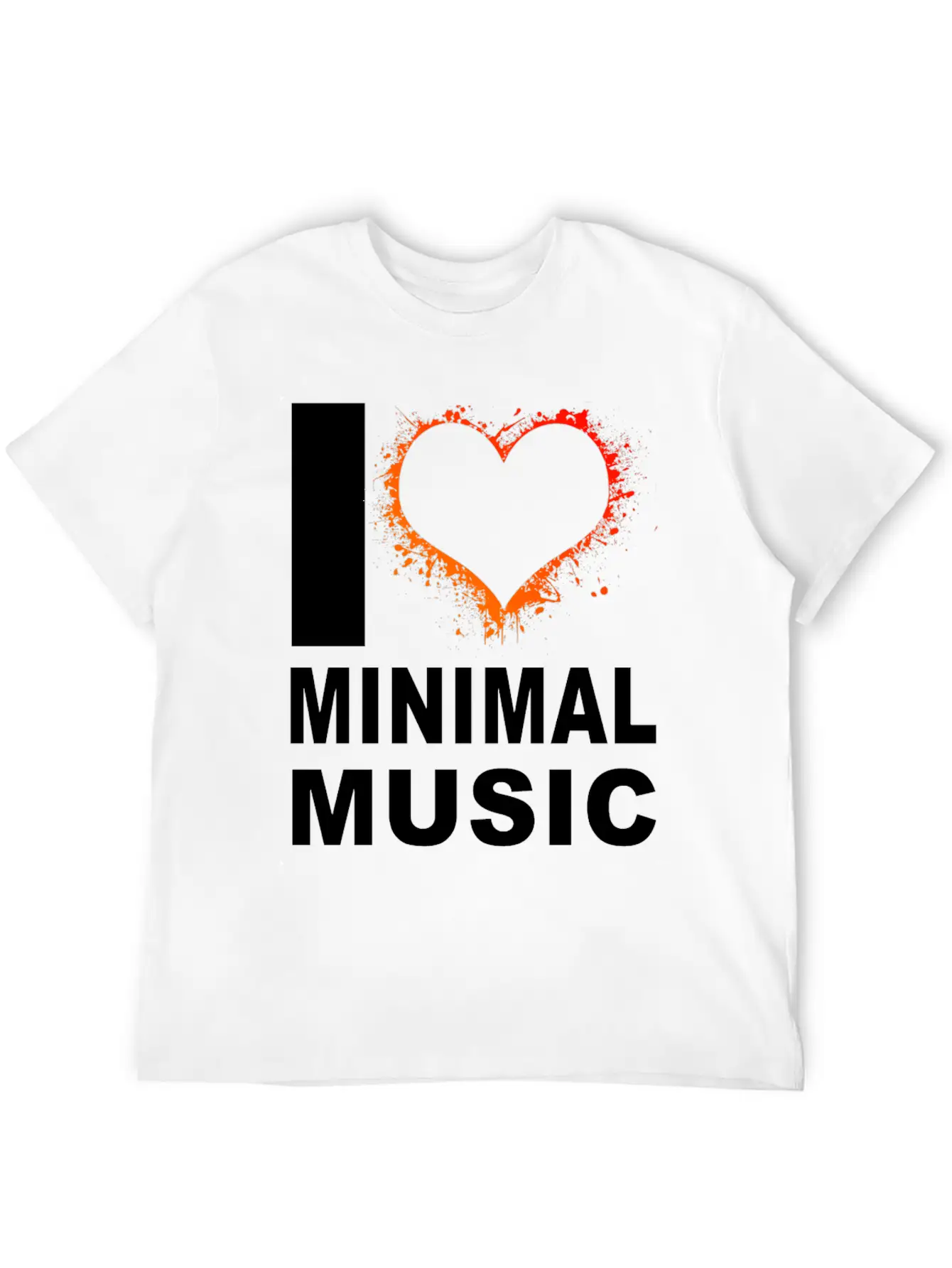 I LOVE MINIMAL 2 Breathable Soft Cotton T-Shirt – Timeless Casual Look
