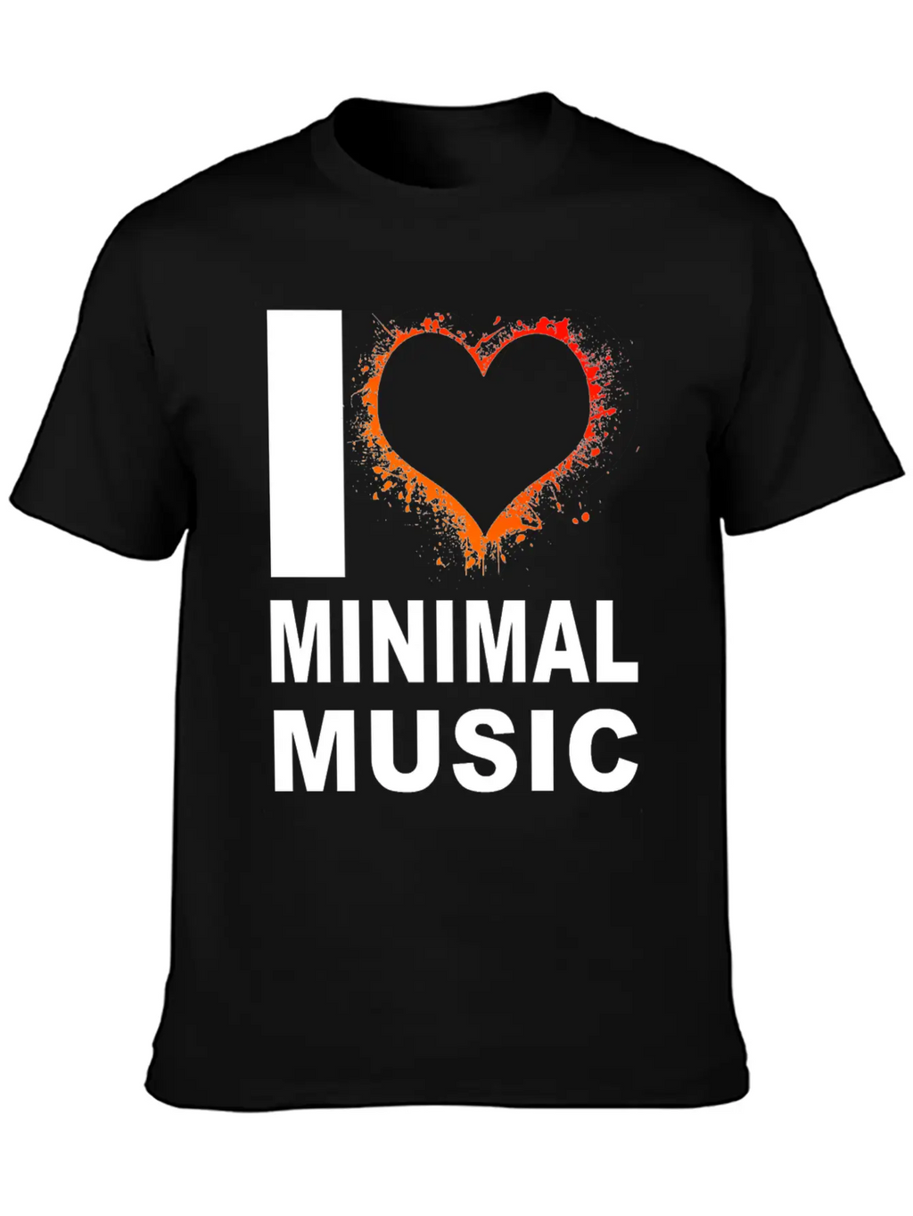 I LOVE MINIMAL 2 Breathable Soft Cotton T-Shirt – Timeless Casual Look