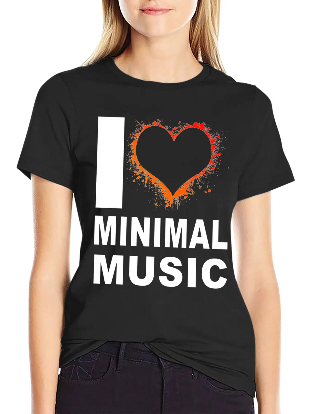 I LOVE MINIMAL 2 Breathable Soft Cotton T-Shirt – Timeless Casual Look