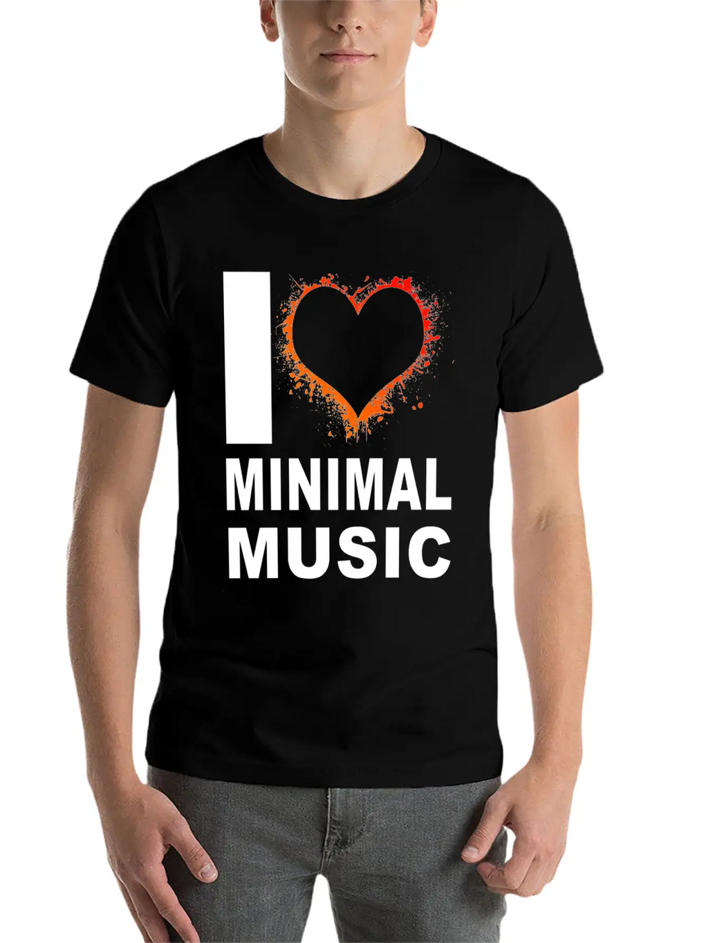 I LOVE MINIMAL 2 Breathable Soft Cotton T-Shirt – Timeless Casual Look