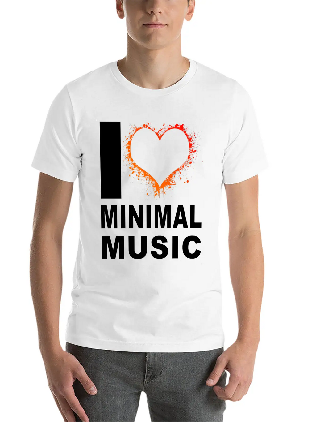 I LOVE MINIMAL 2 Breathable Soft Cotton T-Shirt – Timeless Casual Look