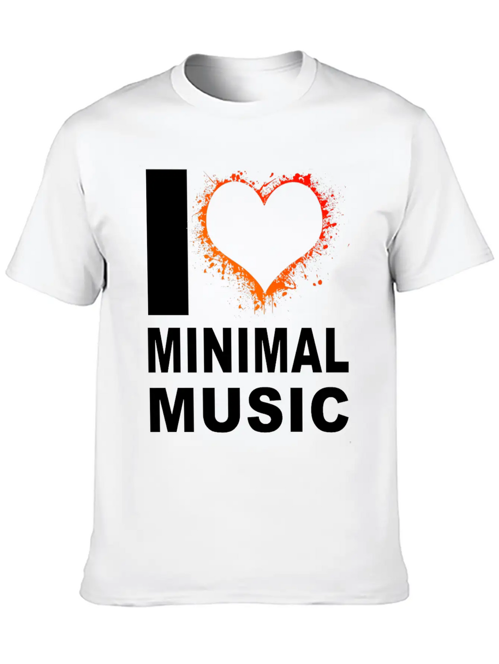 I LOVE MINIMAL 2 Breathable Soft Cotton T-Shirt – Timeless Casual Look