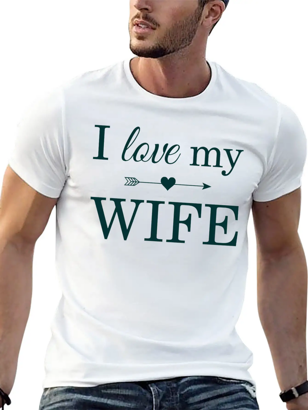 I Love My Wife Unisex Casual T-Shirt – Clean Design For Daily Comfort