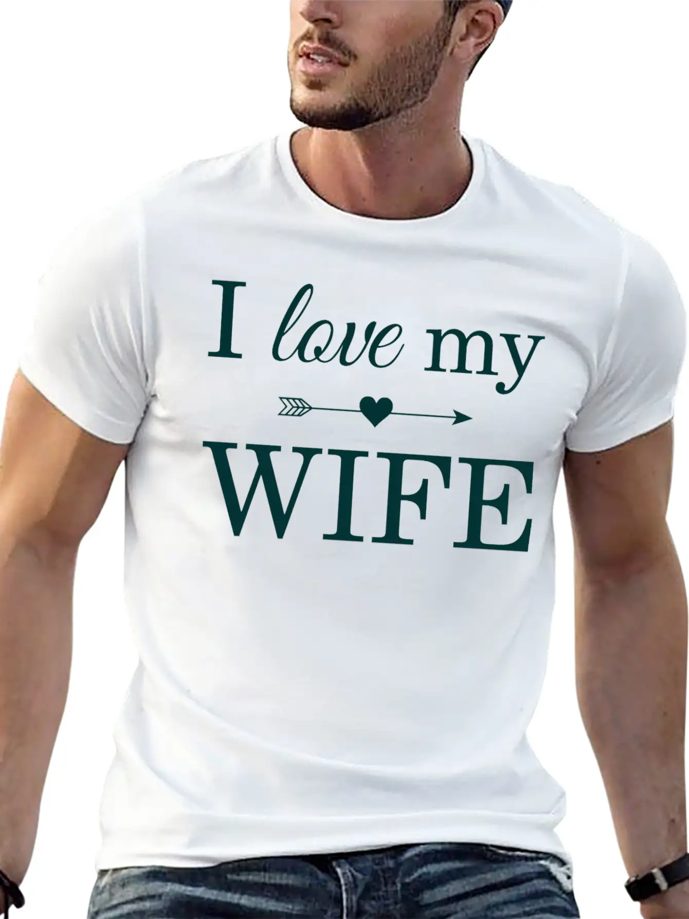 I Love My Wife Unisex Casual T-Shirt – Clean Design For Daily Comfort