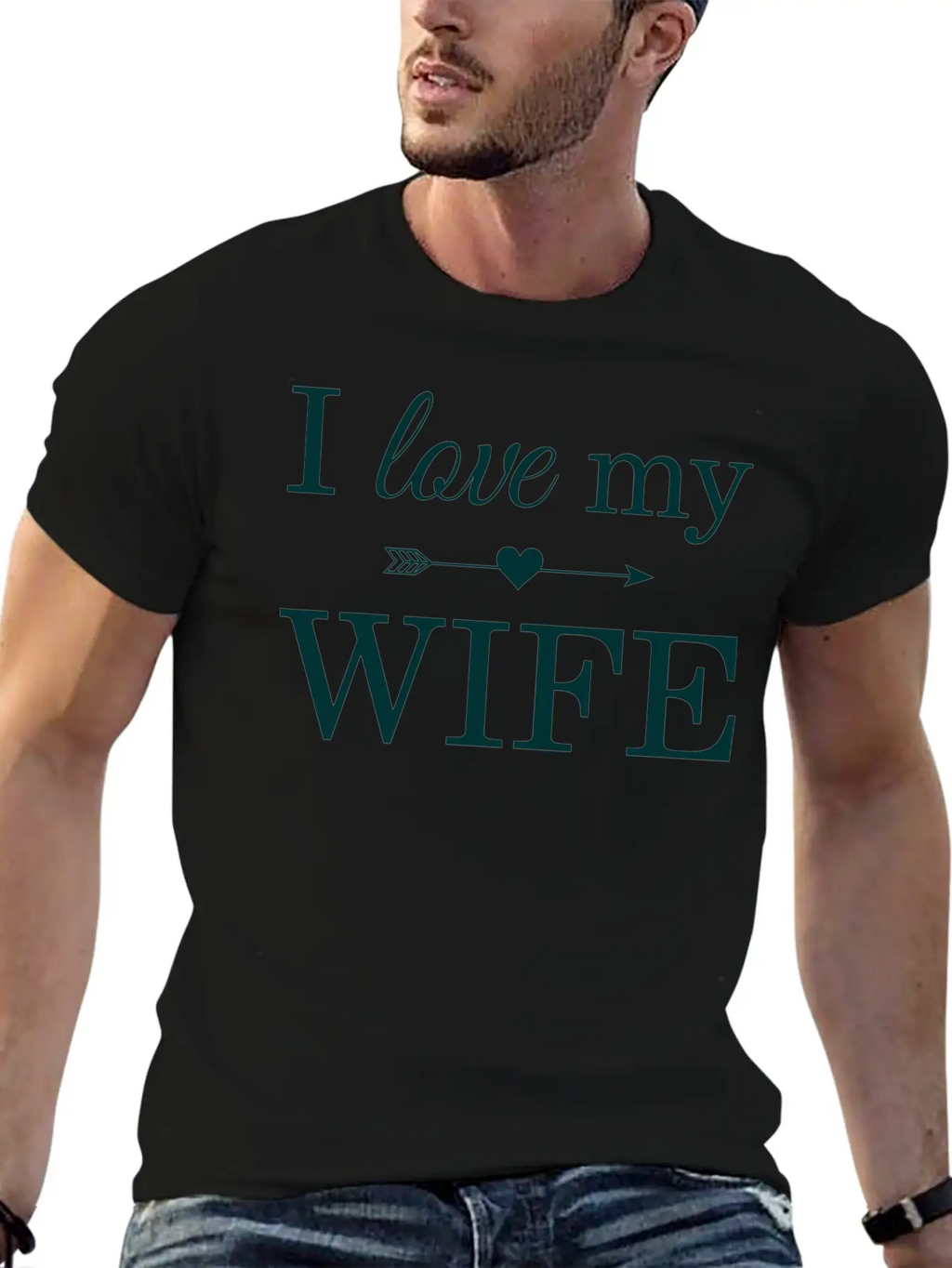 I Love My Wife Unisex Casual T-Shirt – Clean Design For Daily Comfort