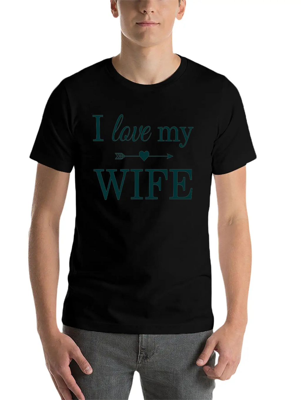I Love My Wife Unisex Casual T-Shirt – Clean Design For Daily Comfort