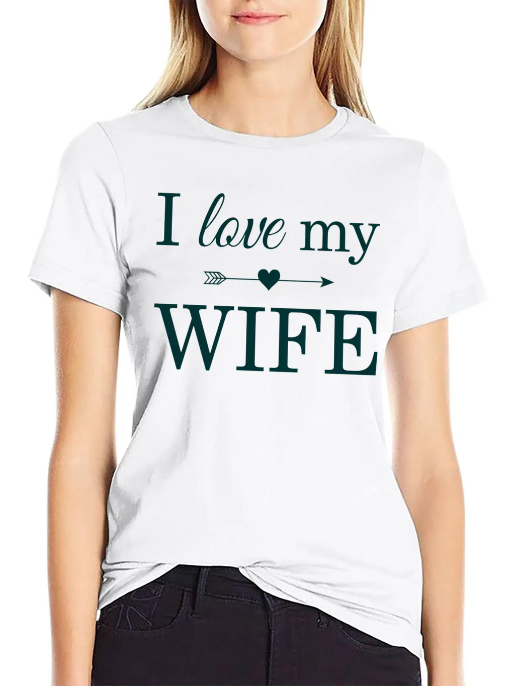 I Love My Wife Unisex Casual T-Shirt – Clean Design For Daily Comfort
