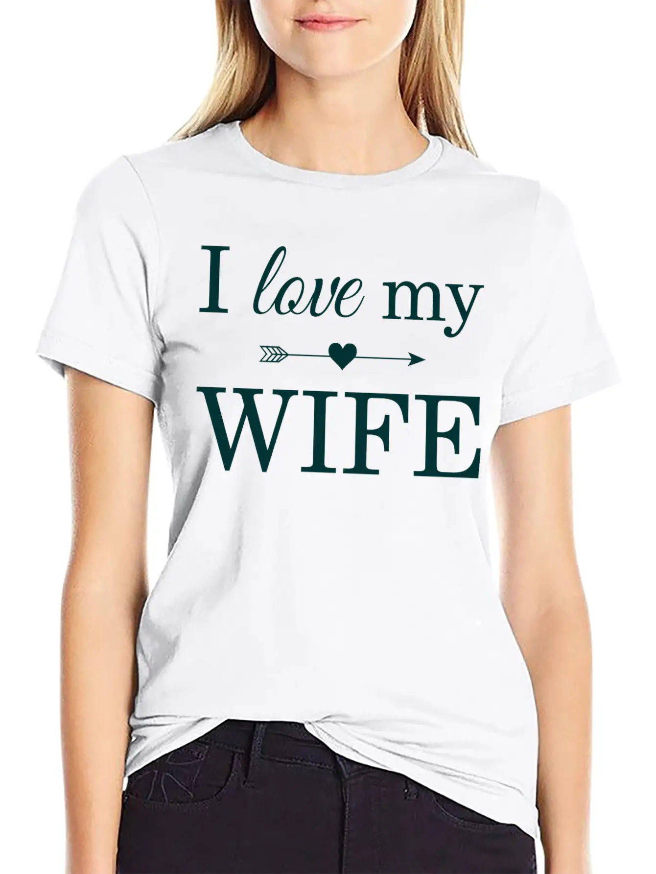 I Love My Wife Unisex Casual T-Shirt – Clean Design For Daily Comfort