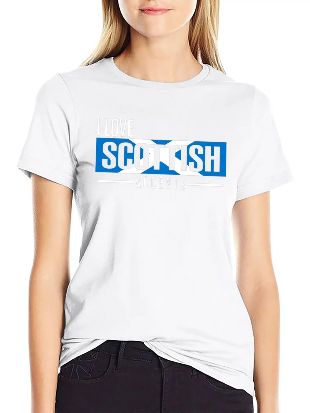 I Love Scottish Accents Mother Language Unisex Casual T-Shirt – Clean Design For Daily Comfort