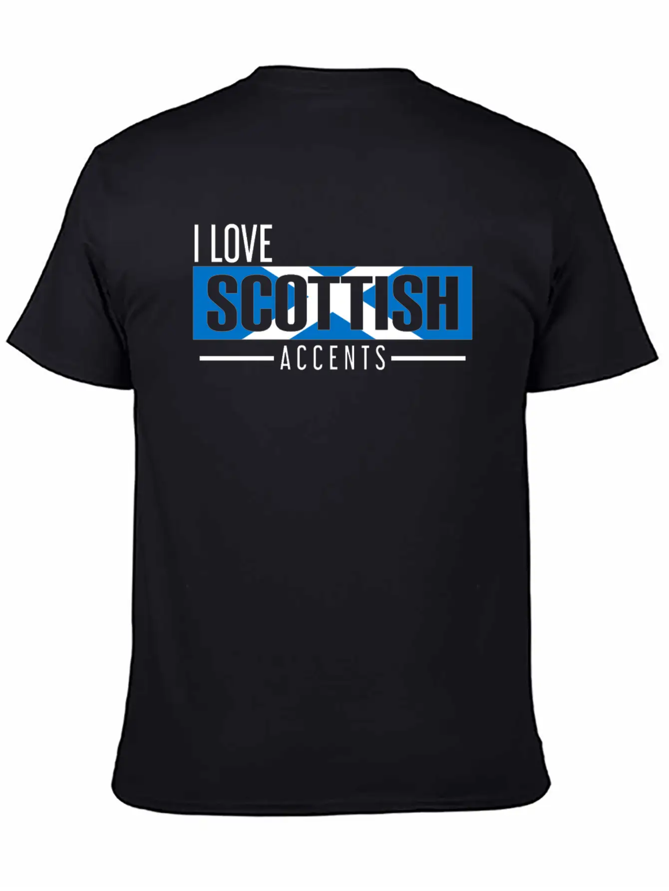 I Love Scottish Accents Mother Language Unisex Casual T-Shirt – Clean Design For Daily Comfort