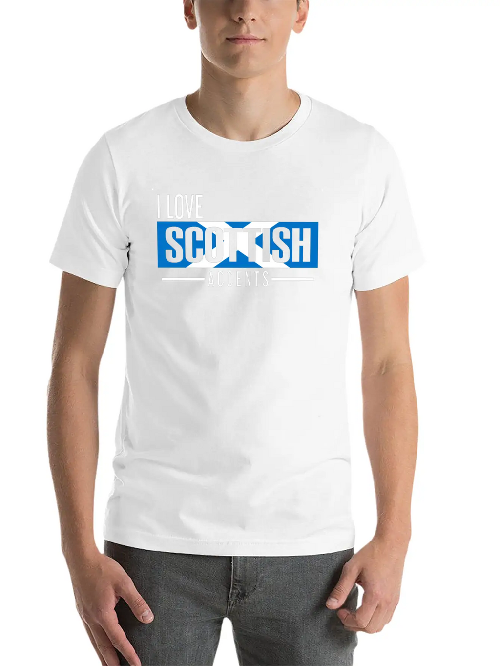 I Love Scottish Accents Mother Language Unisex Casual T-Shirt – Clean Design For Daily Comfort
