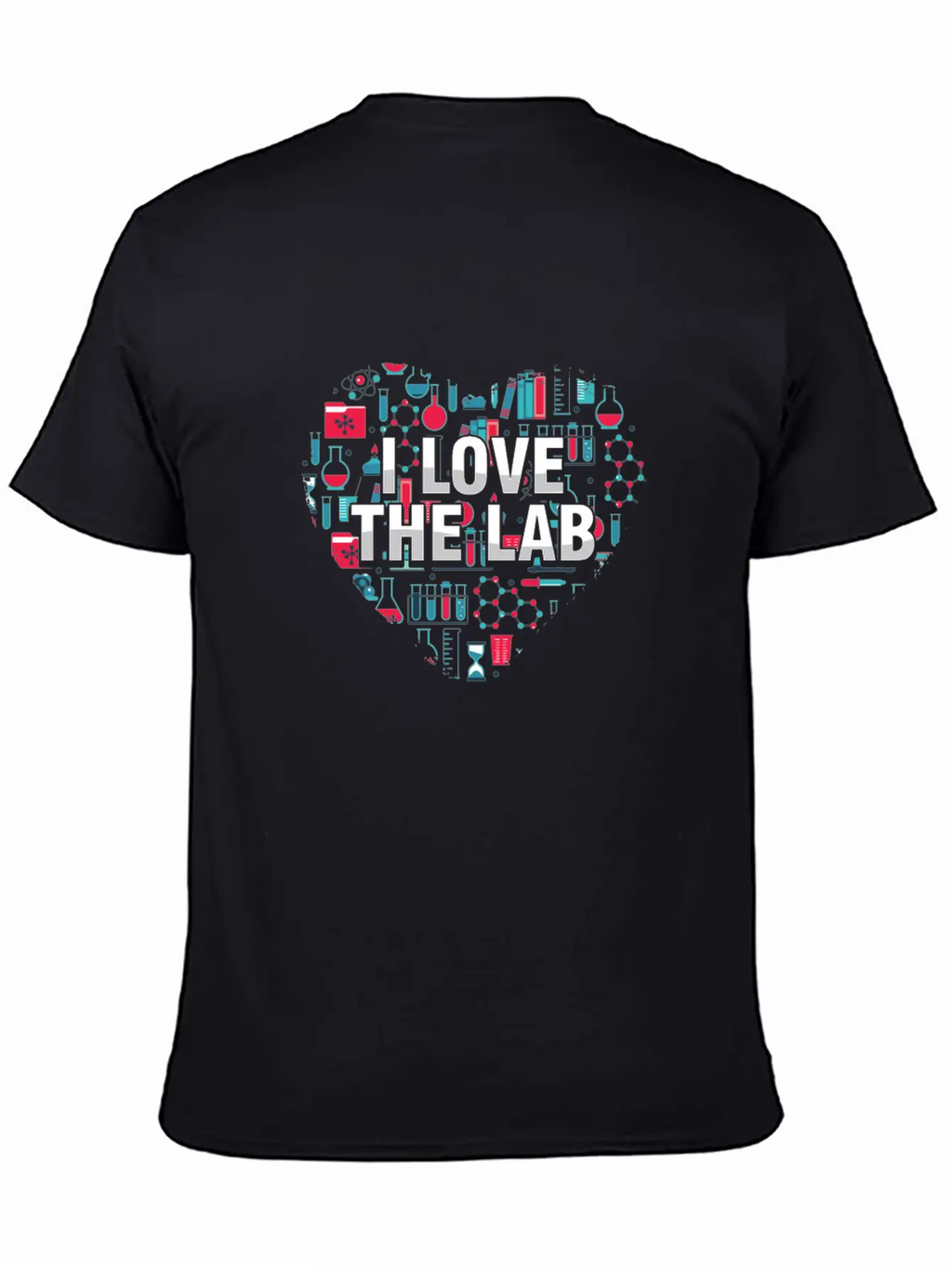 I Love The Lab Laboratory Technician Medicine Essential Cotton Tee For Daily Outfits – Unisex Style