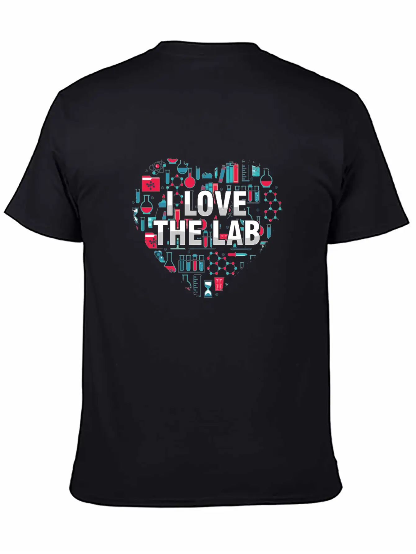 I Love The Lab Laboratory Technician Medicine Essential Cotton Tee For Daily Outfits – Unisex Style