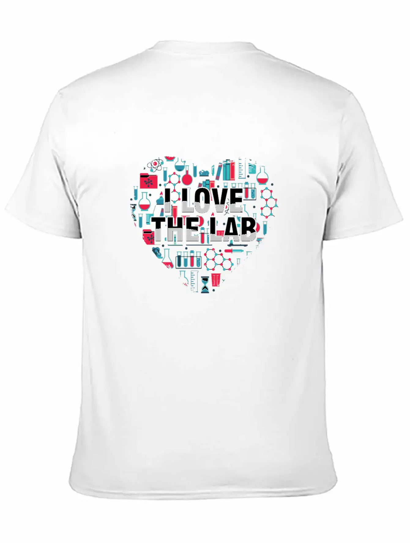 I Love The Lab Laboratory Technician Medicine Essential Cotton Tee For Daily Outfits – Unisex Style