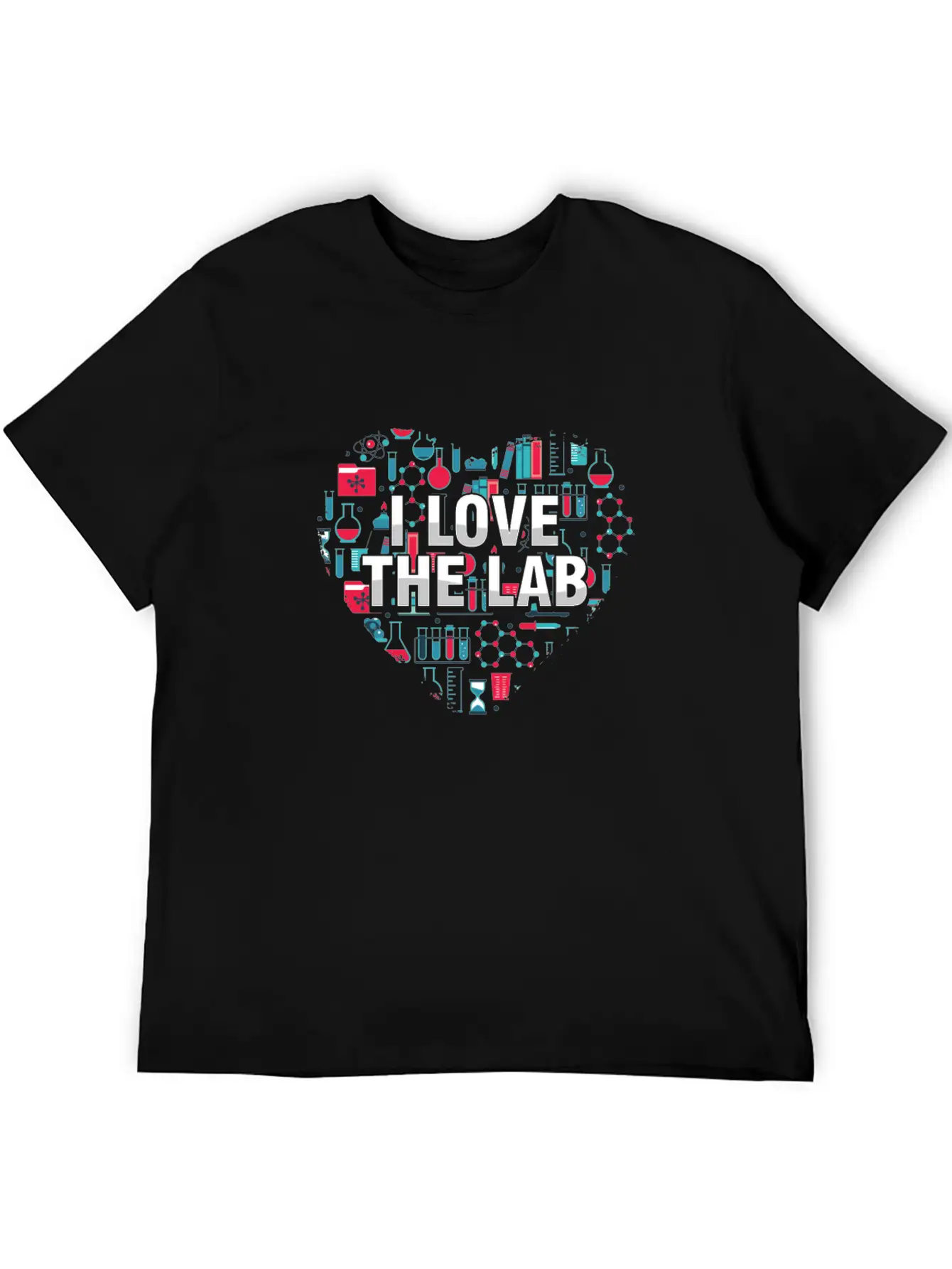 I Love The Lab Laboratory Technician Medicine Essential Cotton Tee For Daily Outfits – Unisex Style