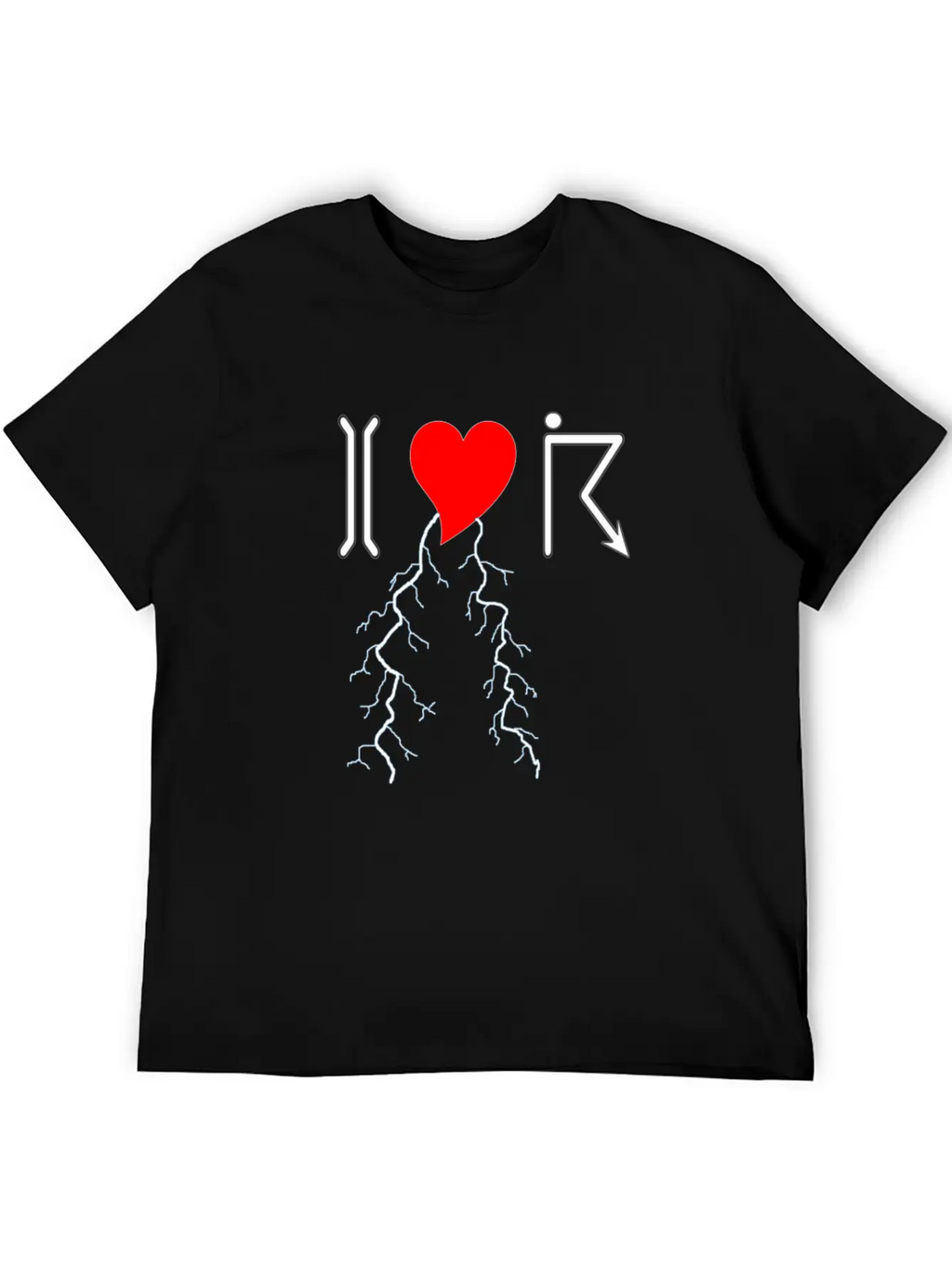 I Love Thunderstorms Unisex Short Sleeve Soft Cotton T-Shirt – Casual Everyday Wear