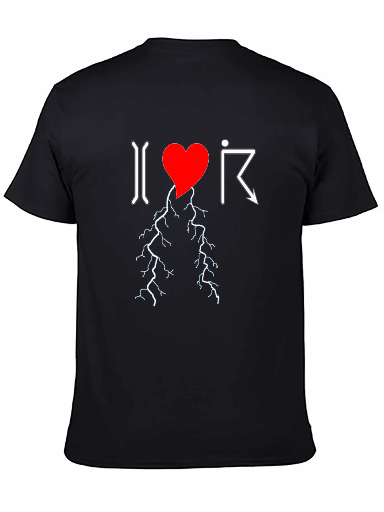 I Love Thunderstorms Unisex Short Sleeve Soft Cotton T-Shirt – Casual Everyday Wear