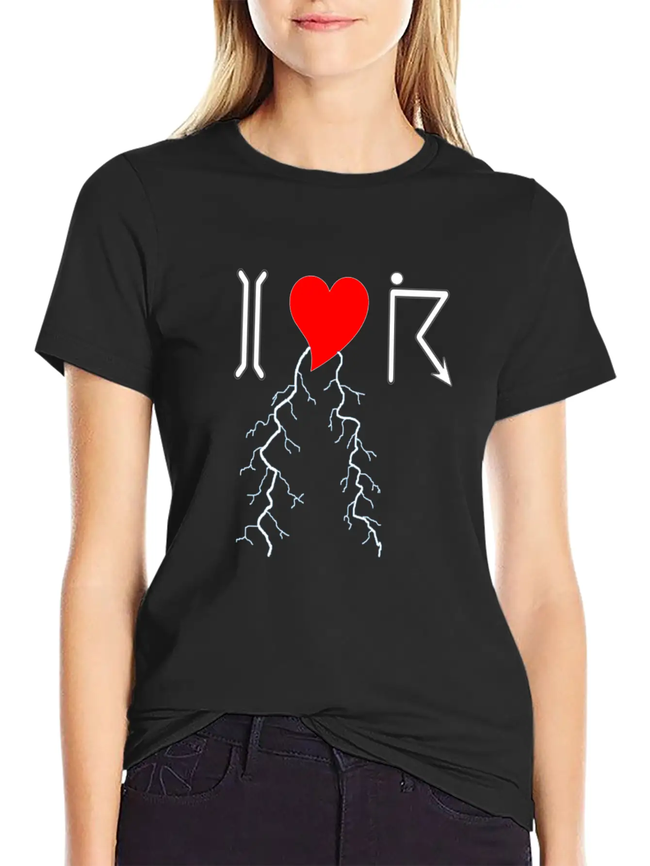 I Love Thunderstorms Unisex Short Sleeve Soft Cotton T-Shirt – Casual Everyday Wear
