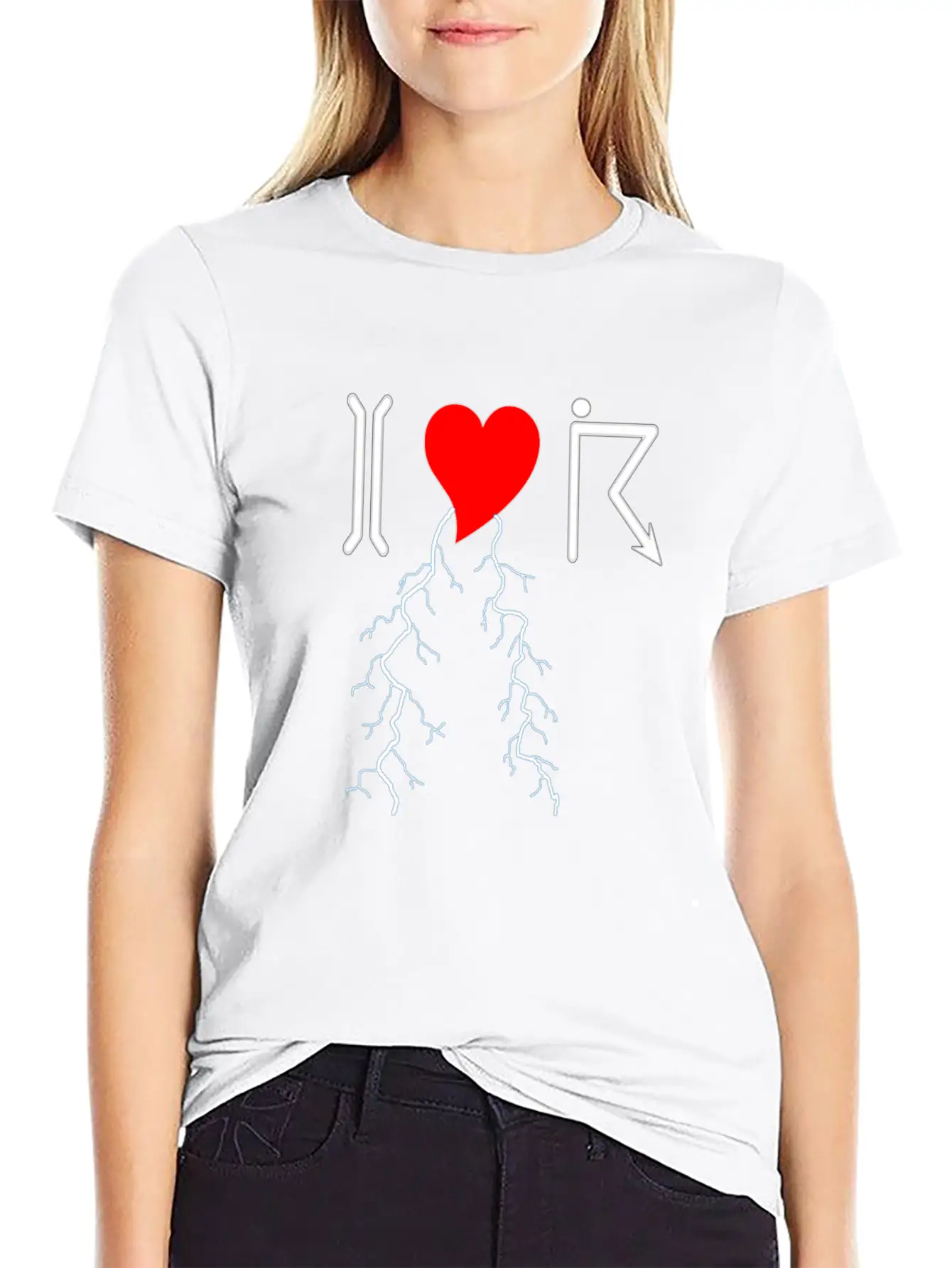 I Love Thunderstorms Unisex Short Sleeve Soft Cotton T-Shirt – Casual Everyday Wear