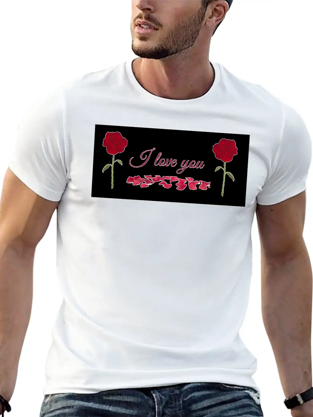 I Love You Classic Fit Graphic Tee For Daily Comfort – Unisex Cotton Shirt