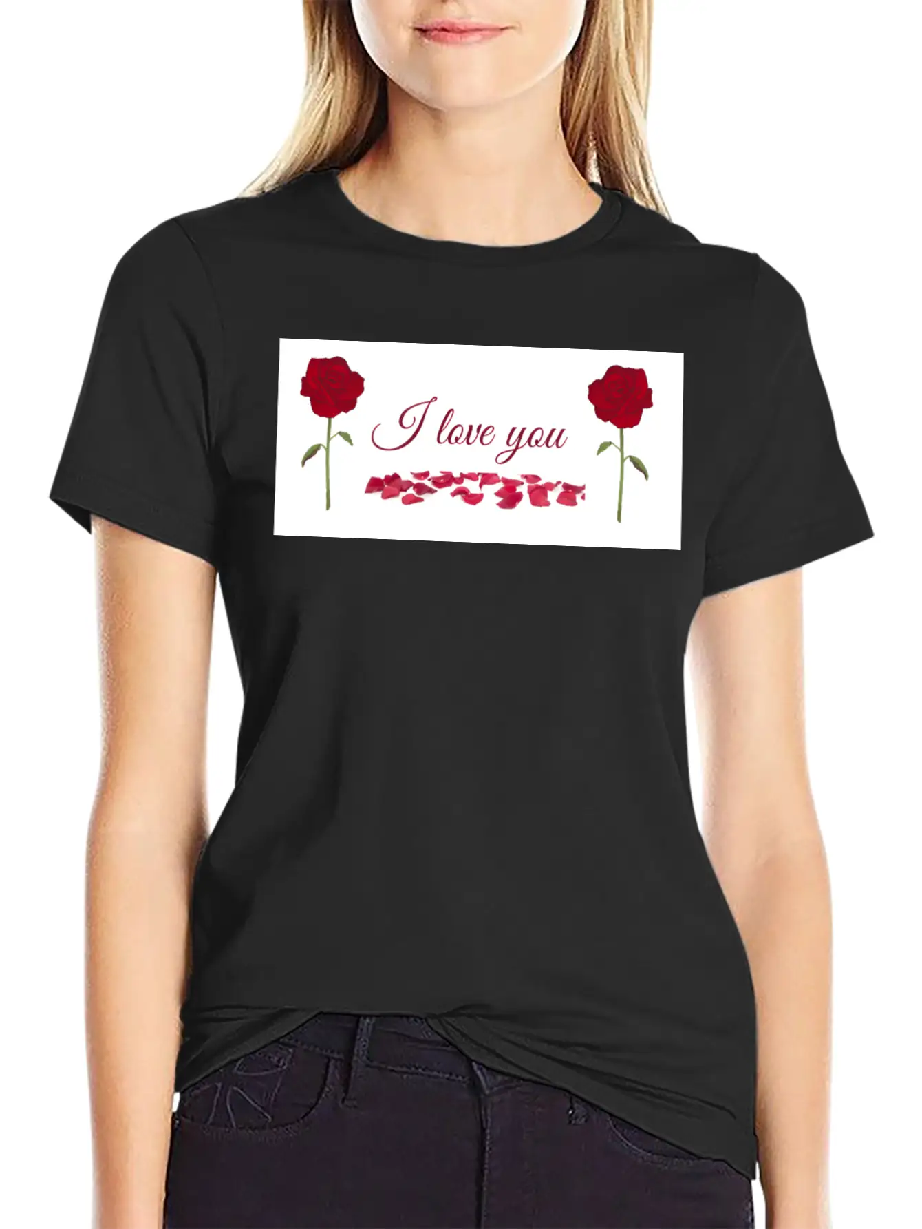 I Love You Classic Fit Graphic Tee For Daily Comfort – Unisex Cotton Shirt