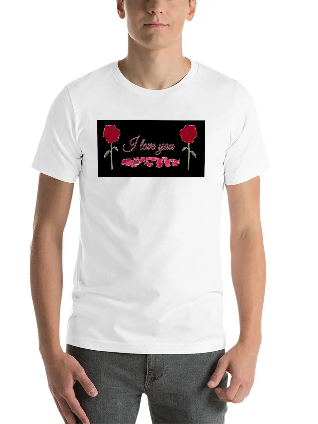 I Love You Classic Fit Graphic Tee For Daily Comfort – Unisex Cotton Shirt