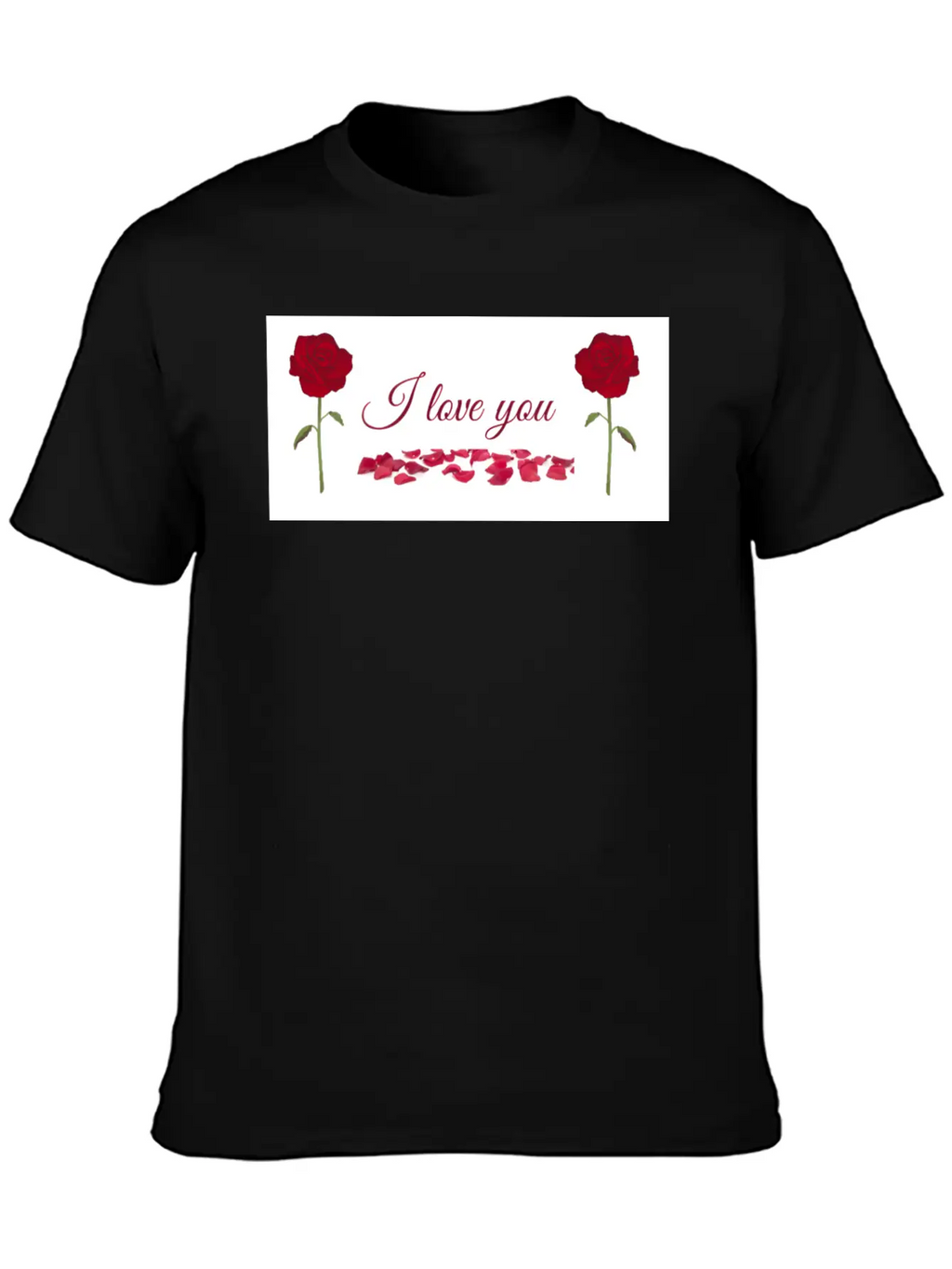 I Love You Classic Fit Graphic Tee For Daily Comfort – Unisex Cotton Shirt