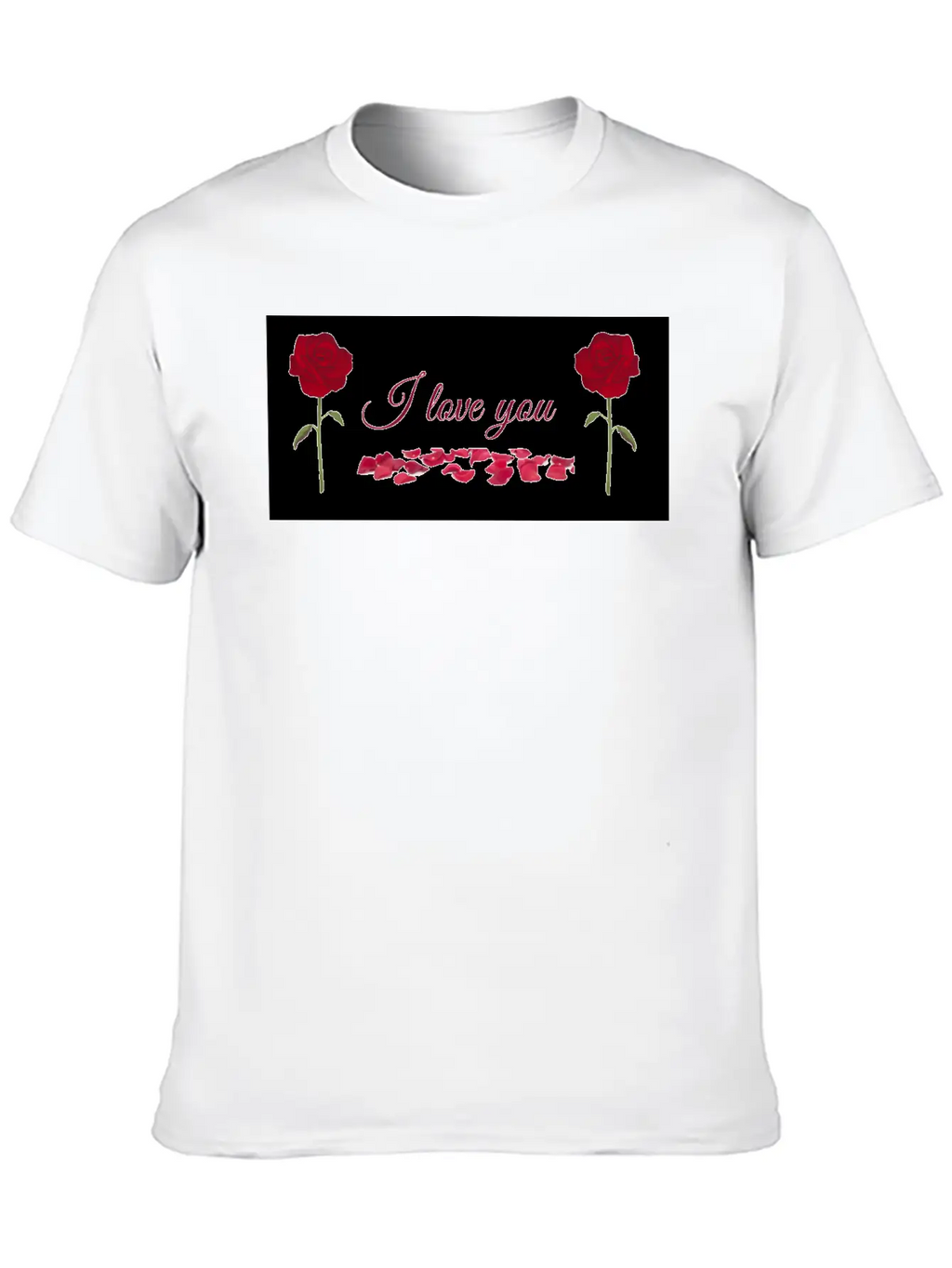 I Love You Classic Fit Graphic Tee For Daily Comfort – Unisex Cotton Shirt
