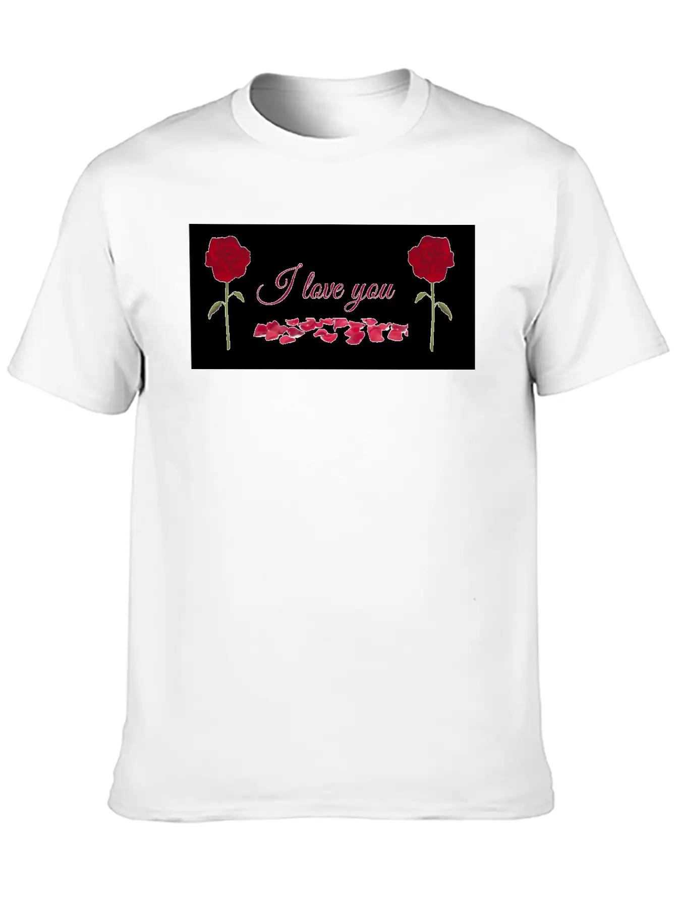 I Love You Classic Fit Graphic Tee For Daily Comfort – Unisex Cotton Shirt