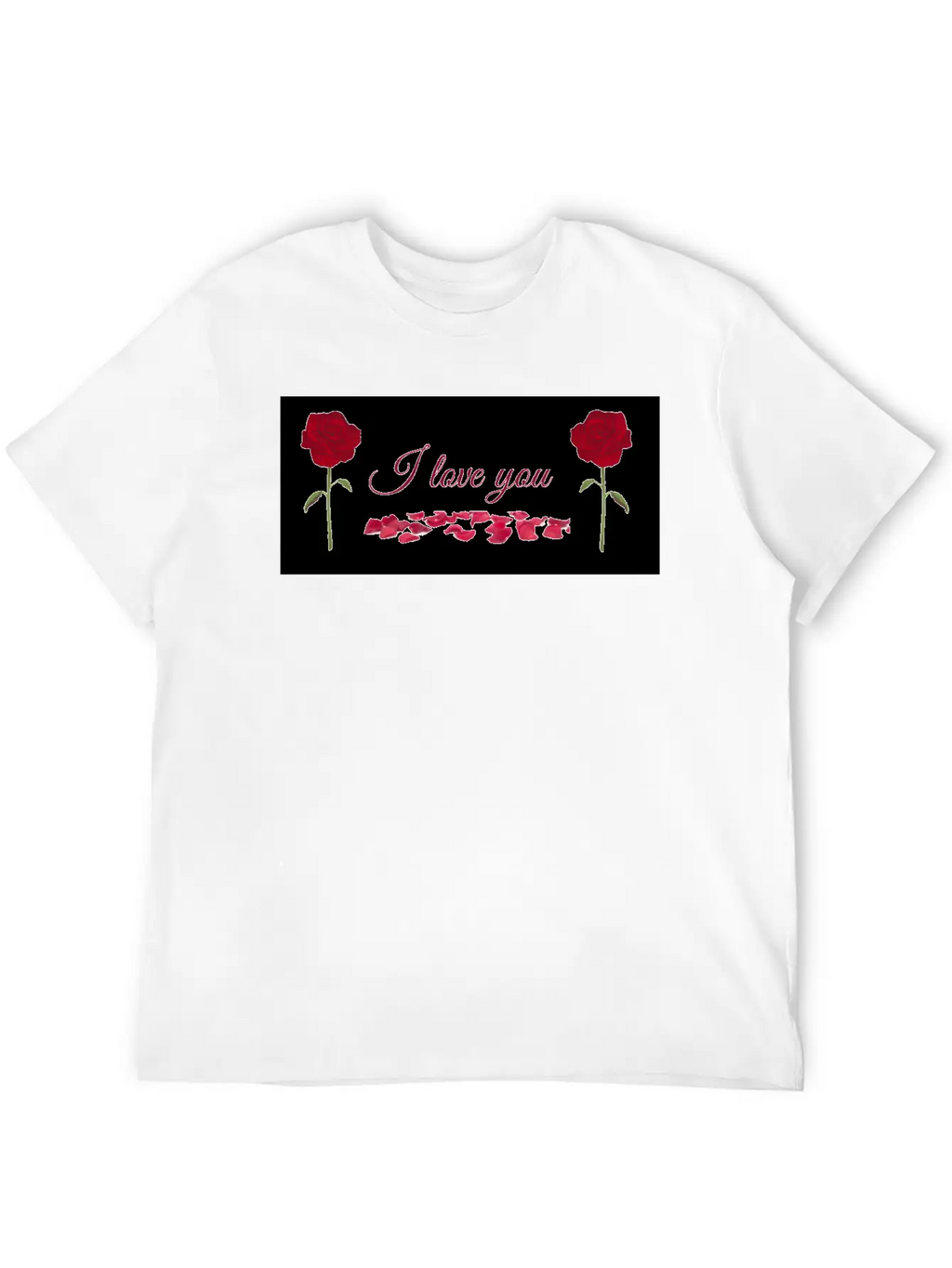 I Love You Classic Fit Graphic Tee For Daily Comfort – Unisex Cotton Shirt