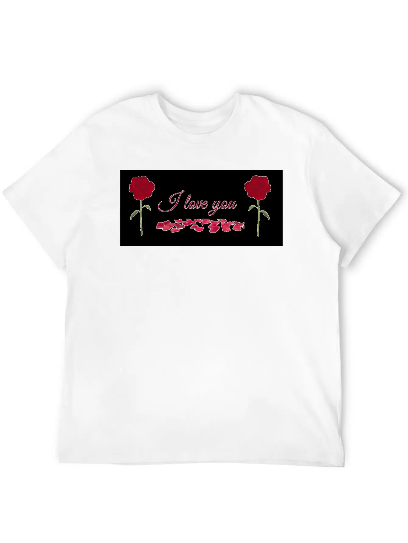 I Love You Classic Fit Graphic Tee For Daily Comfort – Unisex Cotton Shirt