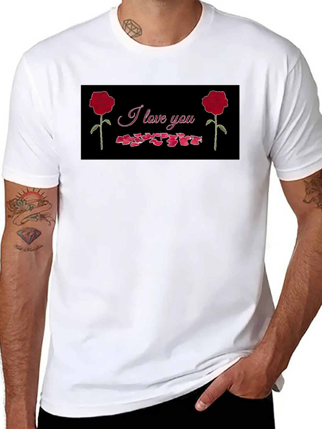 I Love You Classic Fit Graphic Tee For Daily Comfort – Unisex Cotton Shirt