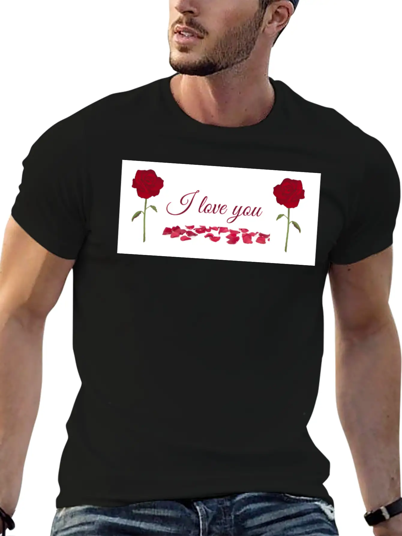 I Love You Classic Fit Graphic Tee For Daily Comfort – Unisex Cotton Shirt
