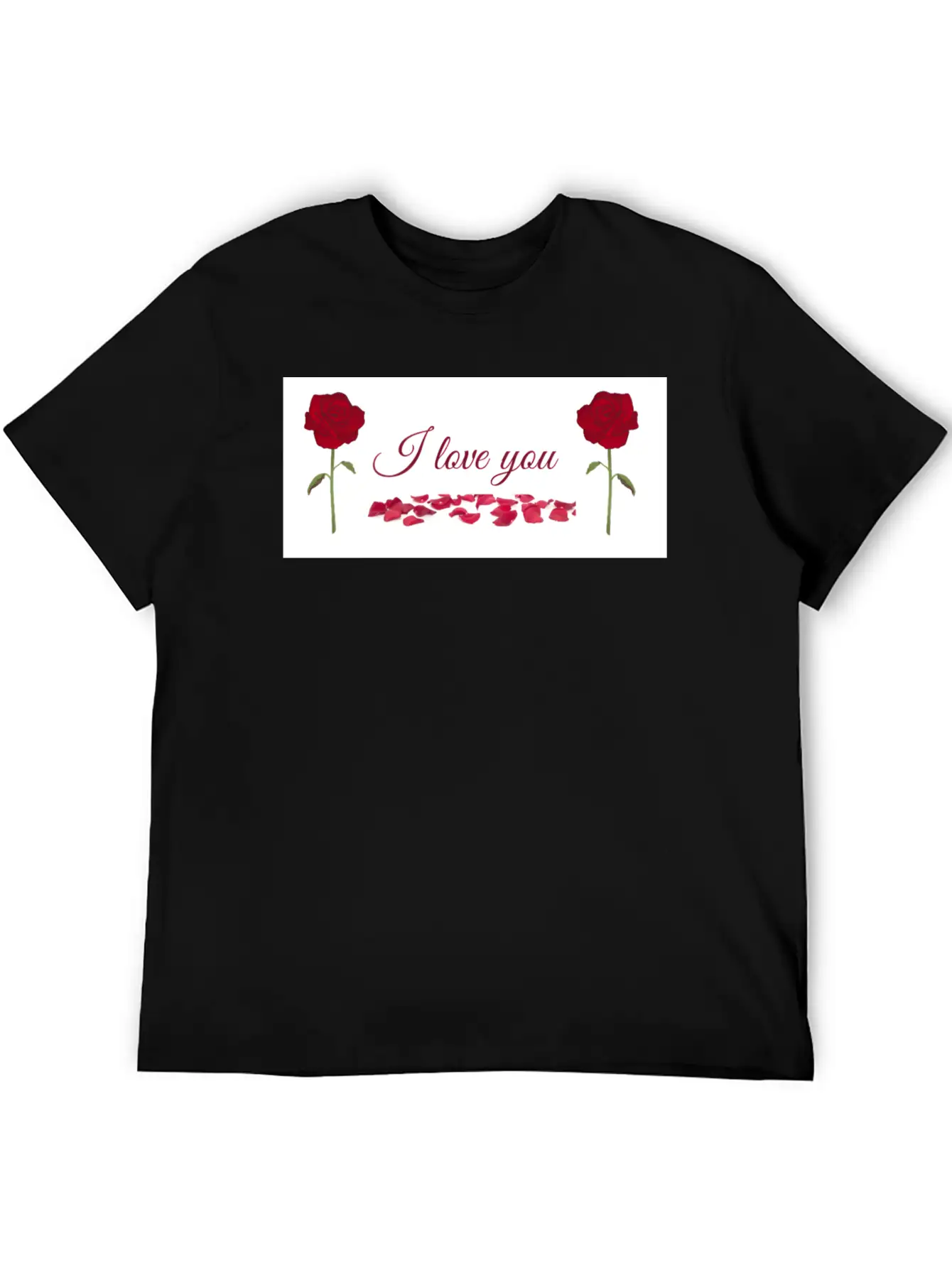I Love You Classic Fit Graphic Tee For Daily Comfort – Unisex Cotton Shirt
