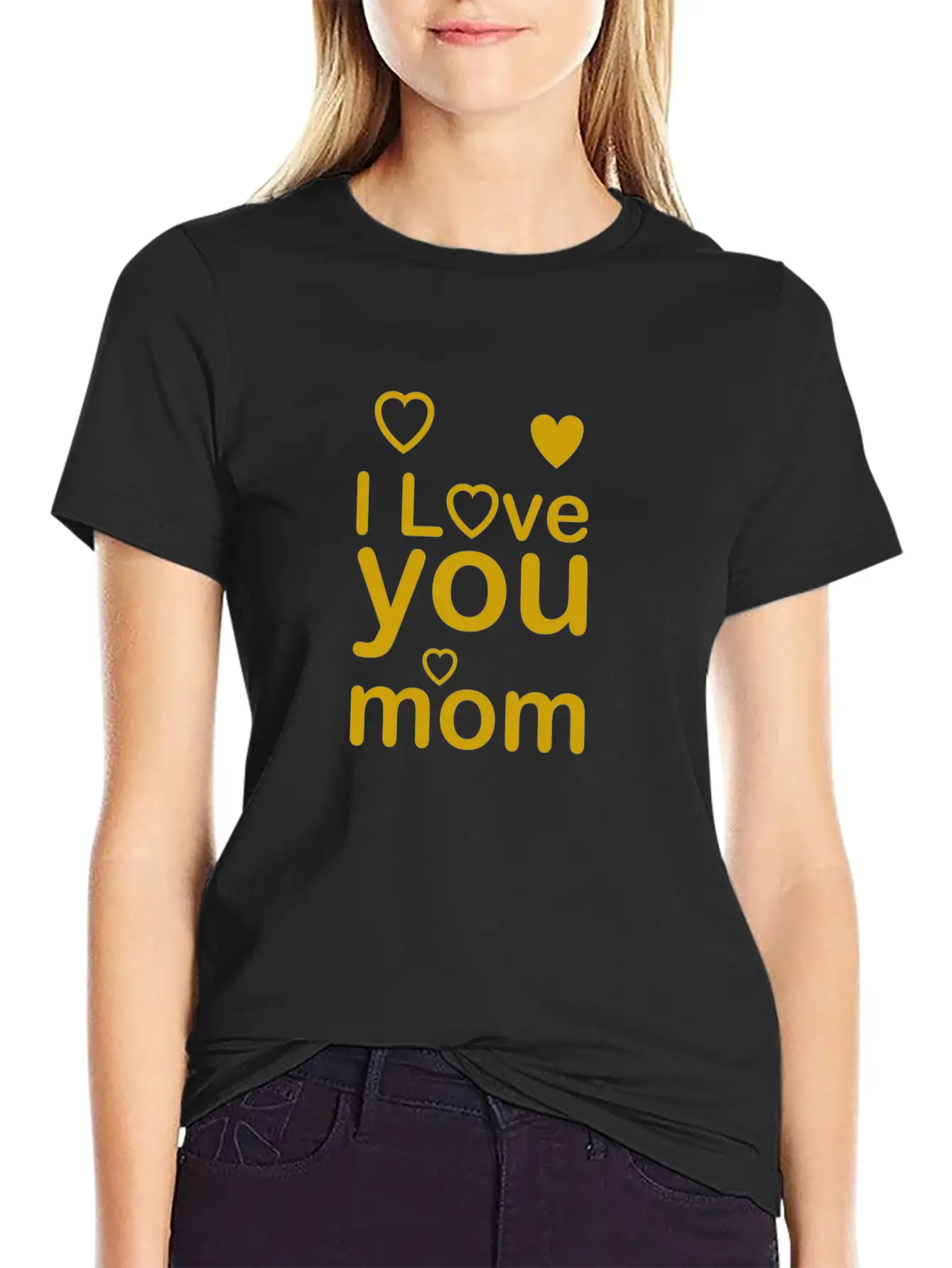 I Love You Mom T-shirt Unisex Casual T-Shirt – Clean Design For Daily Comfort