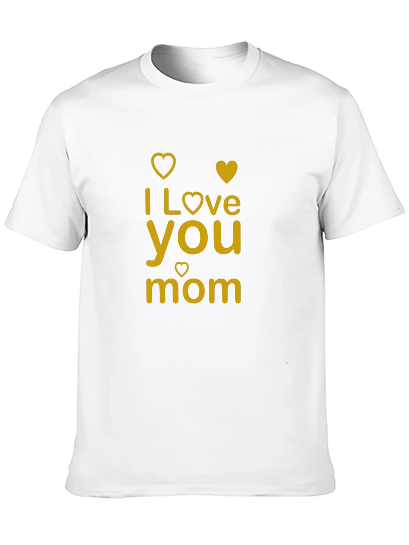 I Love You Mom T-shirt Unisex Casual T-Shirt – Clean Design For Daily Comfort