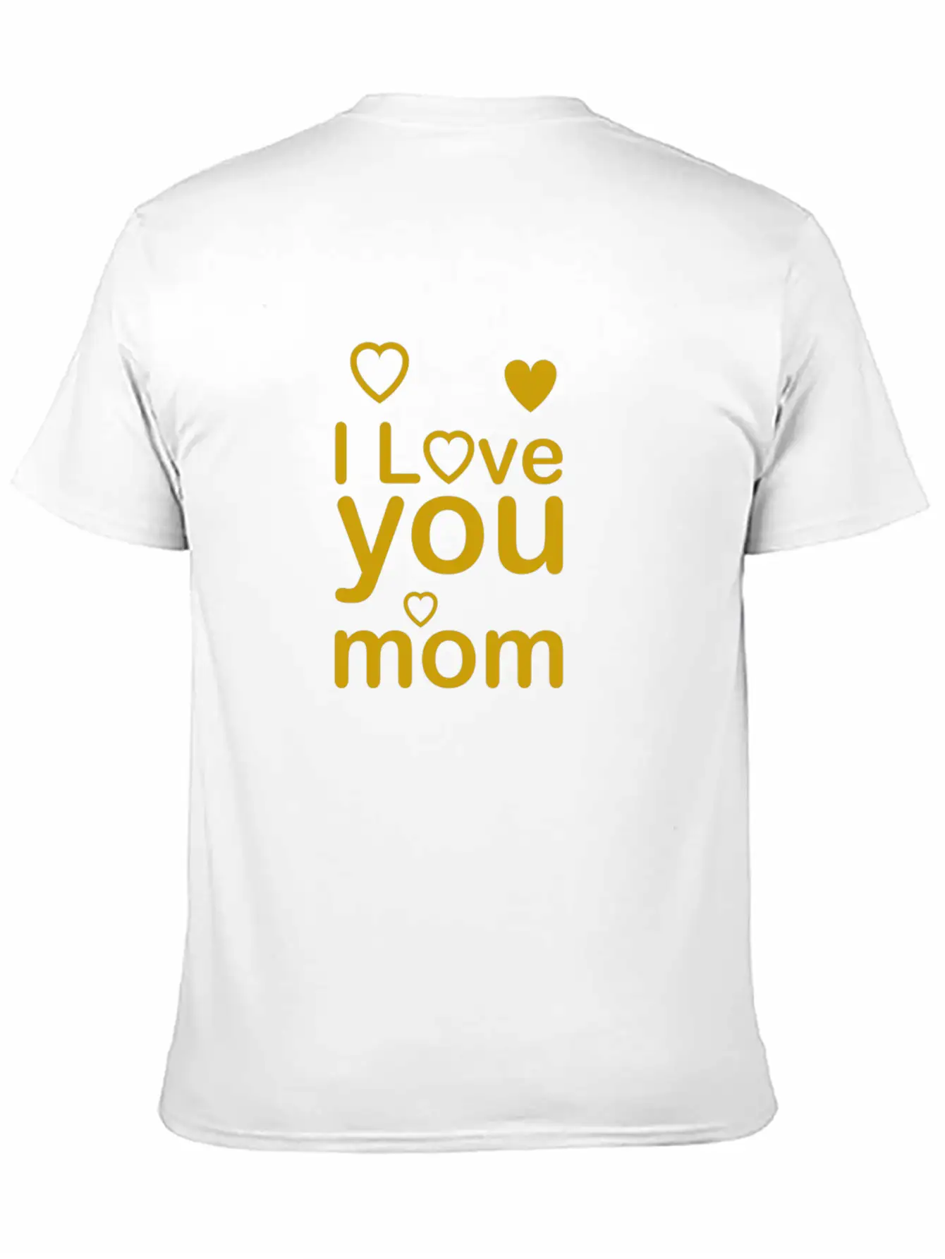 I Love You Mom T-shirt Unisex Casual T-Shirt – Clean Design For Daily Comfort