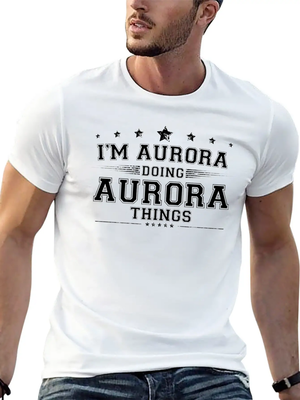 I’m Aurora Doing Aurora Things Breathable Soft Cotton T-Shirt – Timeless Casual Look