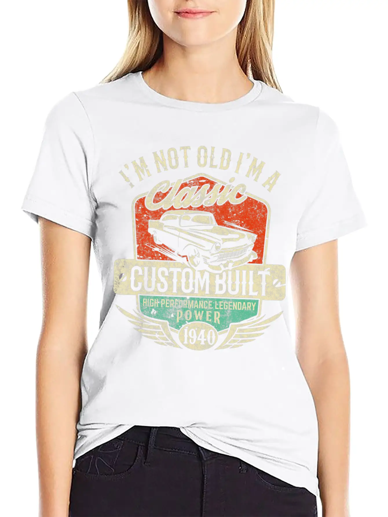 I M Not Old I M Classic 80th Birthday 1940 Papa Ca Essential Cotton Tee For Daily Outfits – Unisex Style