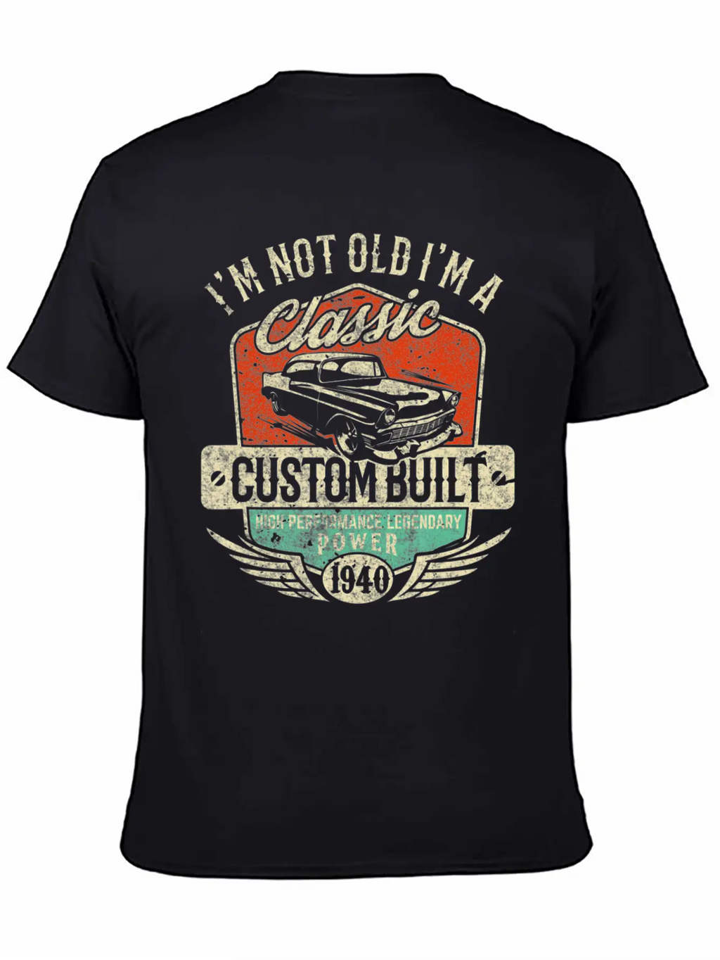 I M Not Old I M Classic 80th Birthday 1940 Papa Ca Essential Cotton Tee For Daily Outfits – Unisex Style