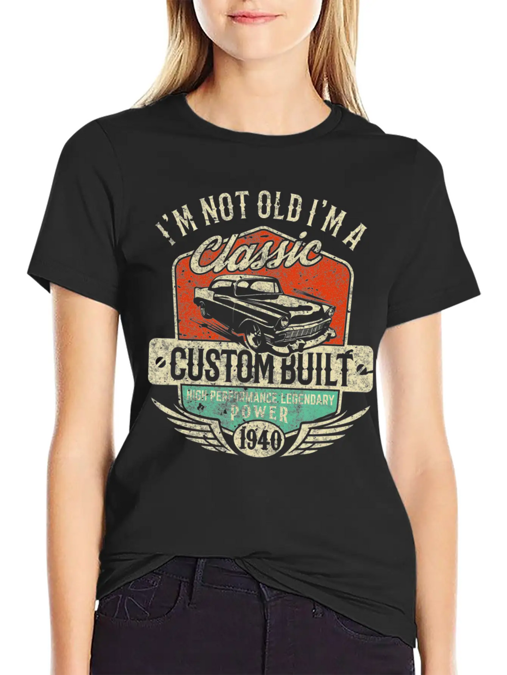 I M Not Old I M Classic 80th Birthday 1940 Papa Ca Essential Cotton Tee For Daily Outfits – Unisex Style