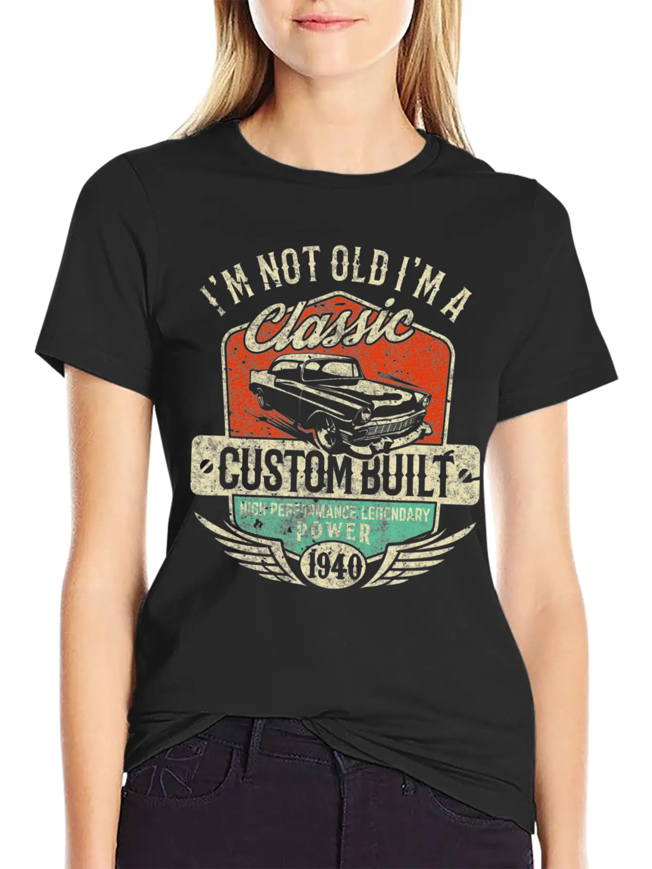 I M Not Old I M Classic 80th Birthday 1940 Papa Ca Essential Cotton Tee For Daily Outfits – Unisex Style