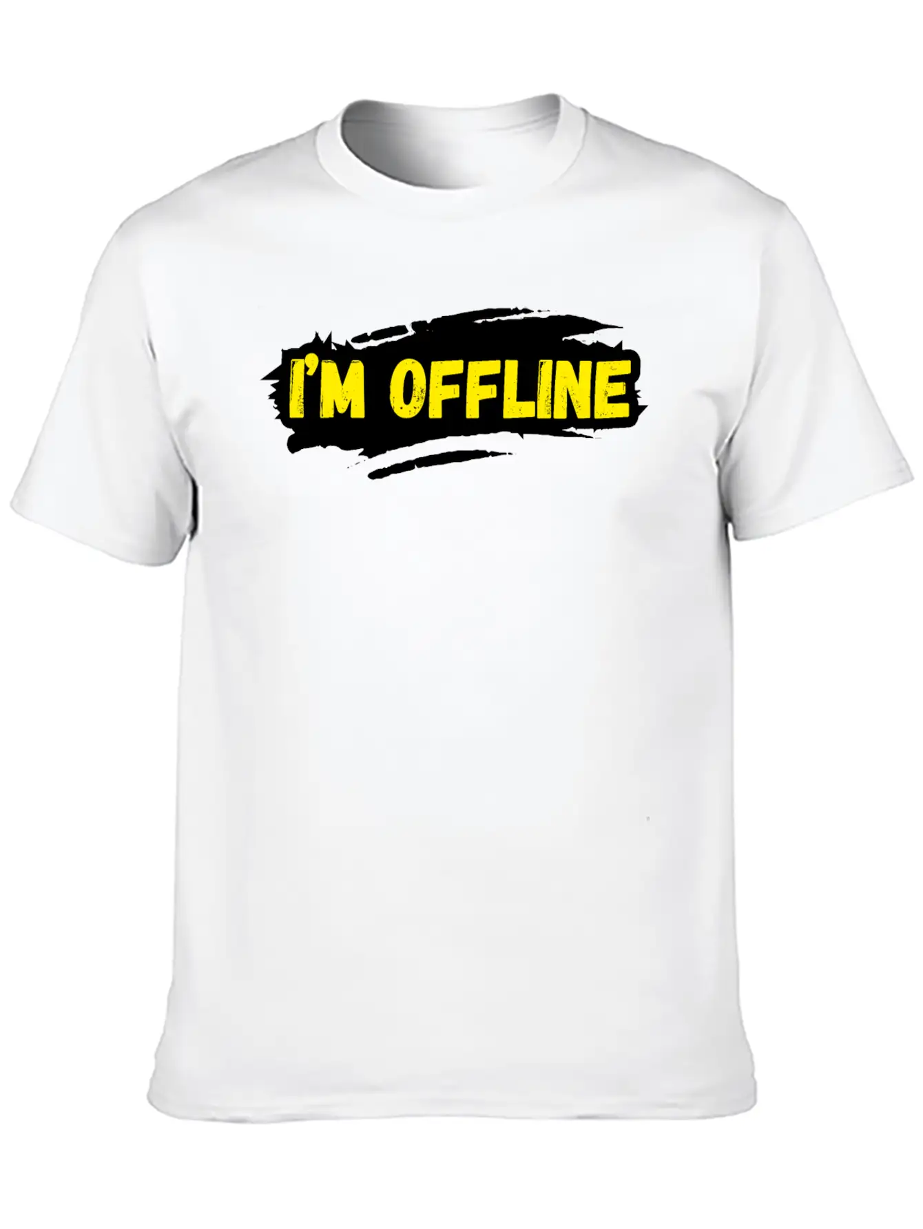 I’M Offline Unisex Casual T-Shirt – Clean Design For Daily Comfort