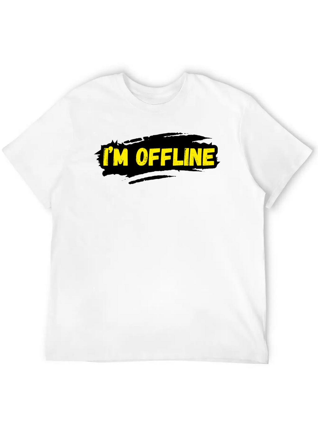 I’M Offline Unisex Casual T-Shirt – Clean Design For Daily Comfort