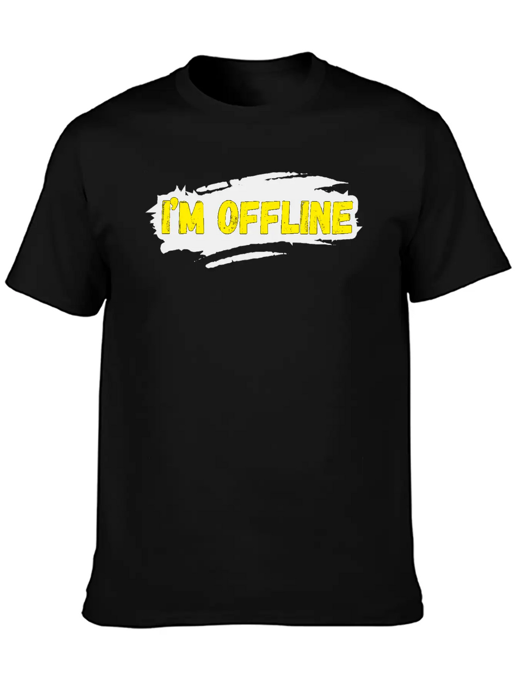 I’M Offline Unisex Casual T-Shirt – Clean Design For Daily Comfort