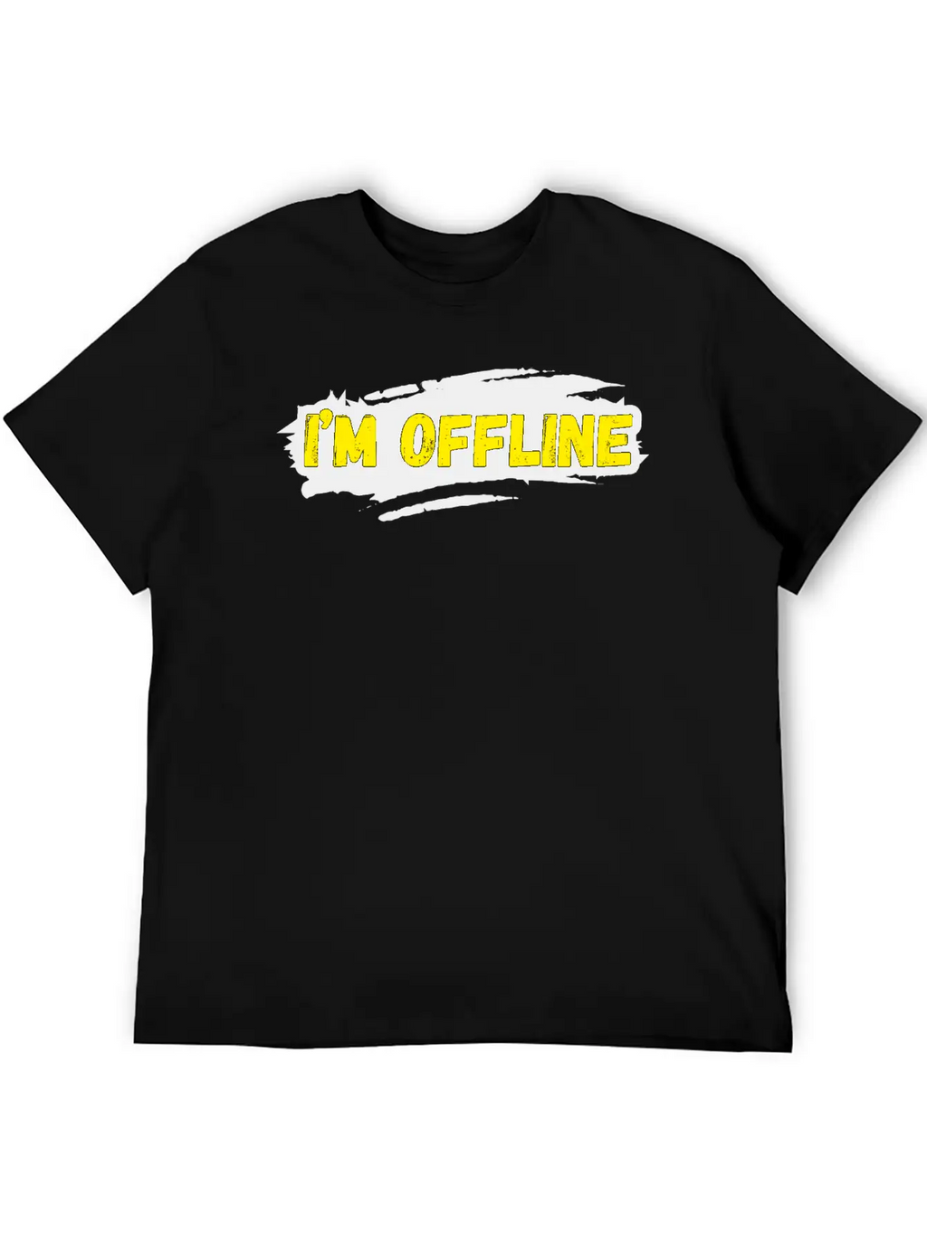 I’M Offline Unisex Casual T-Shirt – Clean Design For Daily Comfort
