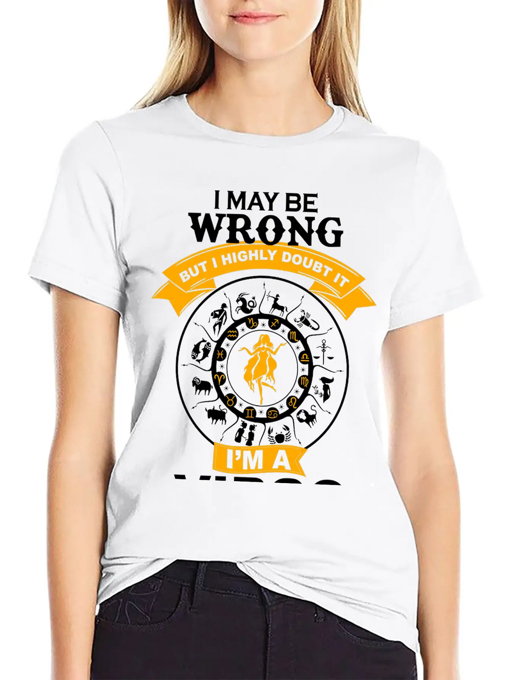 I May Be Wrong I'm A Virgo Essential Cotton Tee For Daily Outfits – Unisex Style