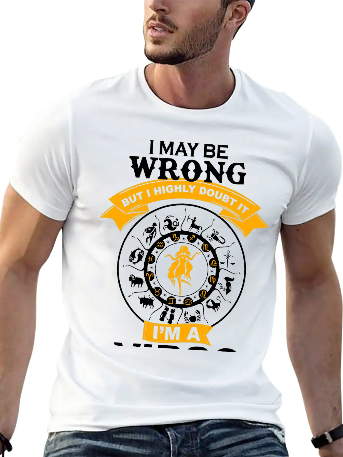 I May Be Wrong I'm A Virgo Essential Cotton Tee For Daily Outfits – Unisex Style