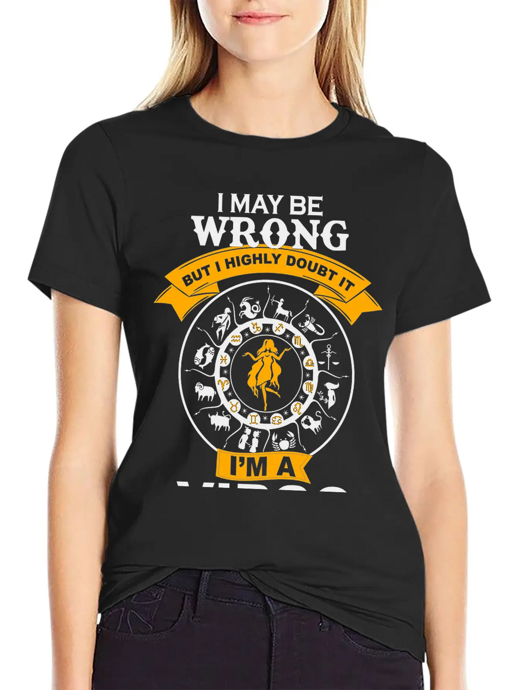 I May Be Wrong I'm A Virgo Essential Cotton Tee For Daily Outfits – Unisex Style